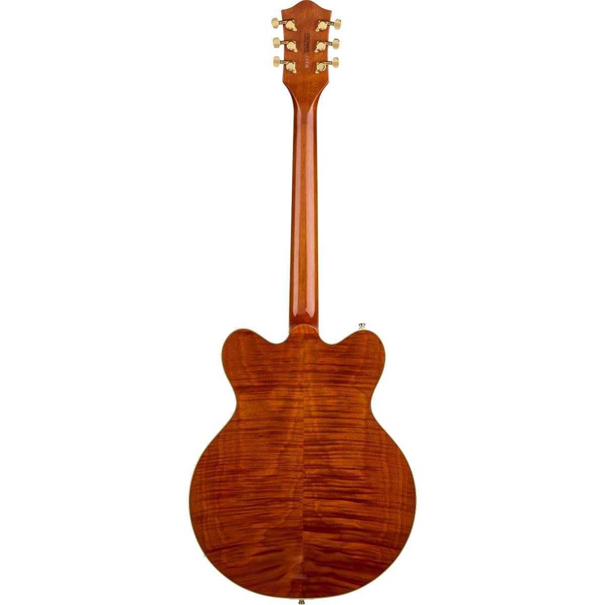 Gretsch LTD Broadkaster Semi-hollowbody Electric Guitar - Roundup Orange Stain