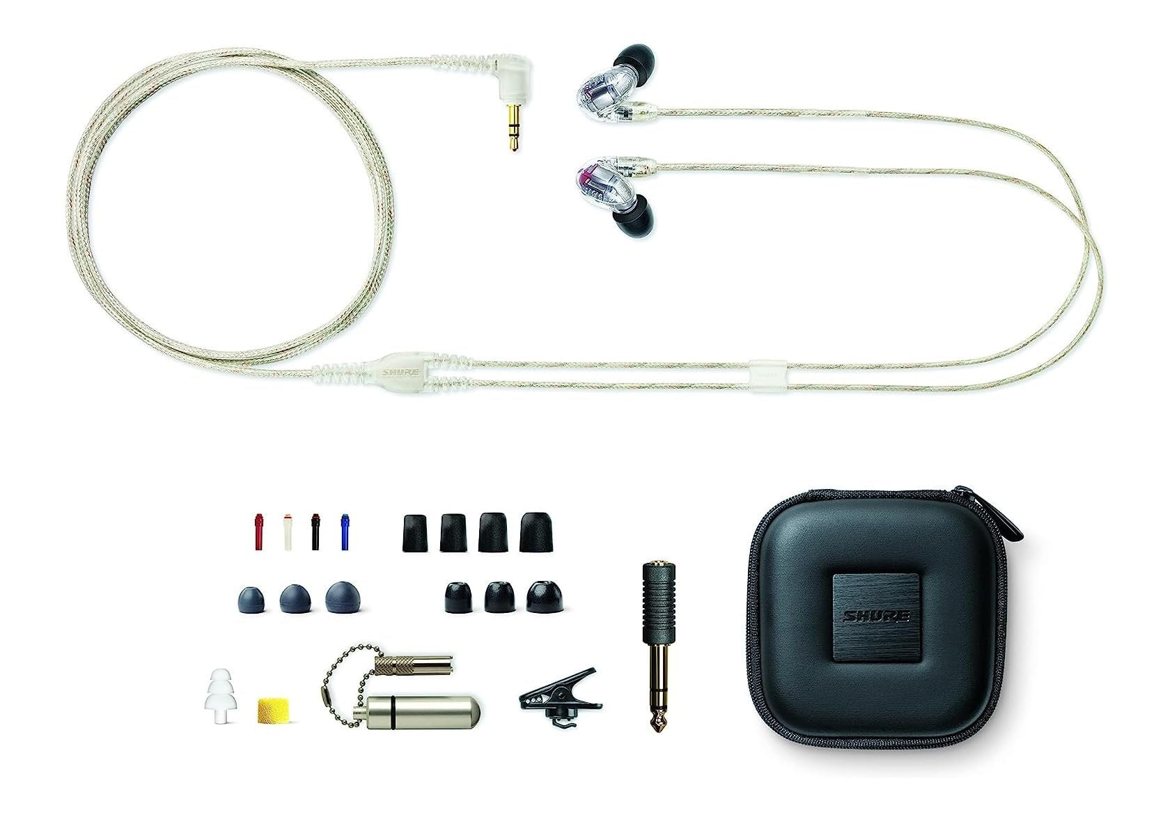 Shure SE846 PRO Gen 2 Wired Sound Isolating Earphones – Quad Driver, Custom Sound Filters
