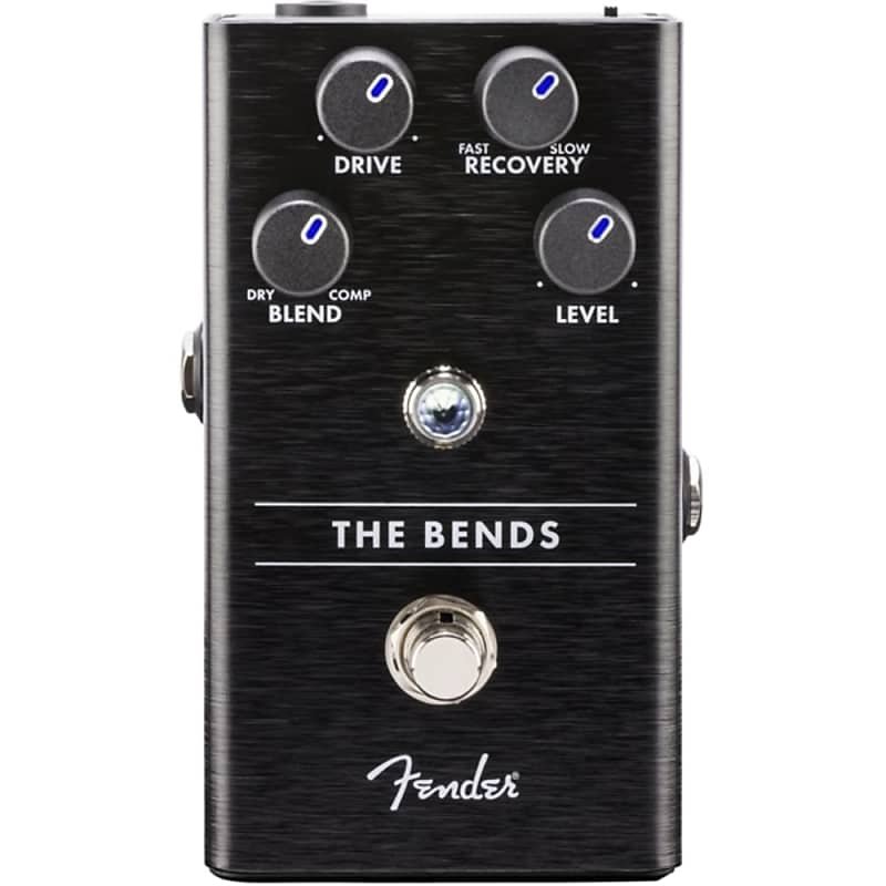 Fender The Bends Compressor, Effects Pedal, Black, 0234531000