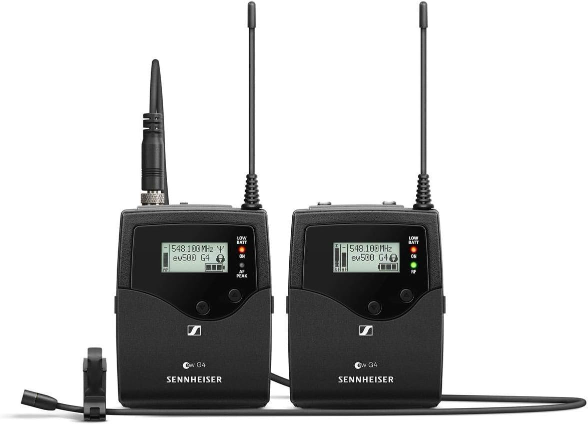Sennheiser Pro Audio Portable Lavalier Wireless Set, AW+ (ew 512P G4