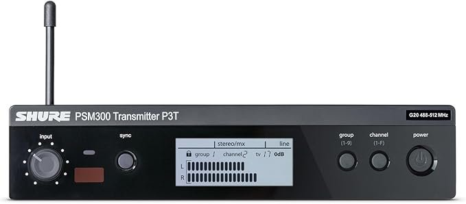 Shure P3T Wireless Audio Components