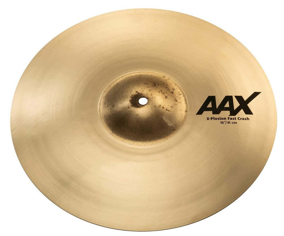 SABIAN AAX Series Crash Cymbal – Thin, X-Plosion & X-Plosion Fast