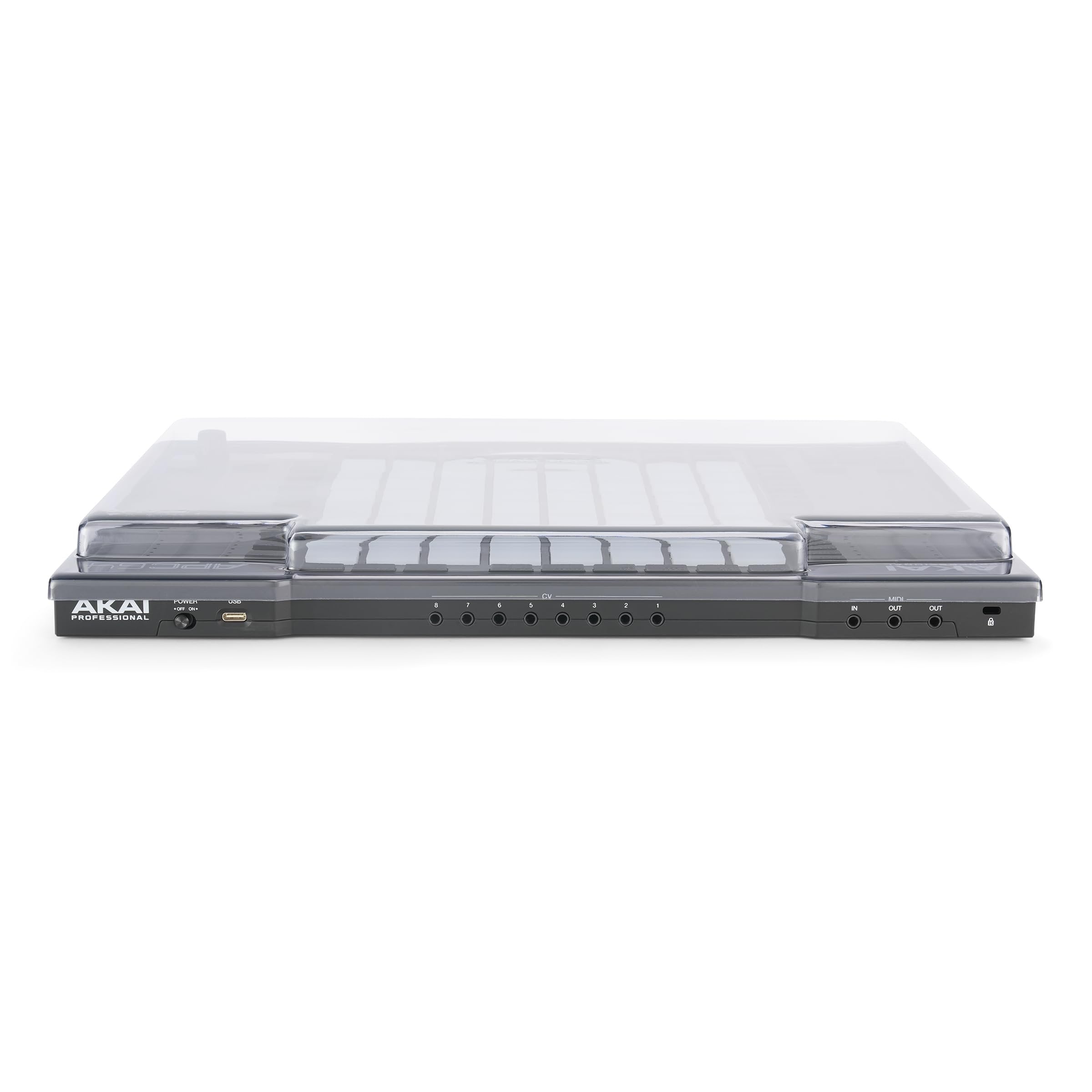 Decksaver Super Strong Polycarbonate Custom Fit Cover Compatible with Akai Professional APC64, Dust Cover for Travel and Everyday Protection