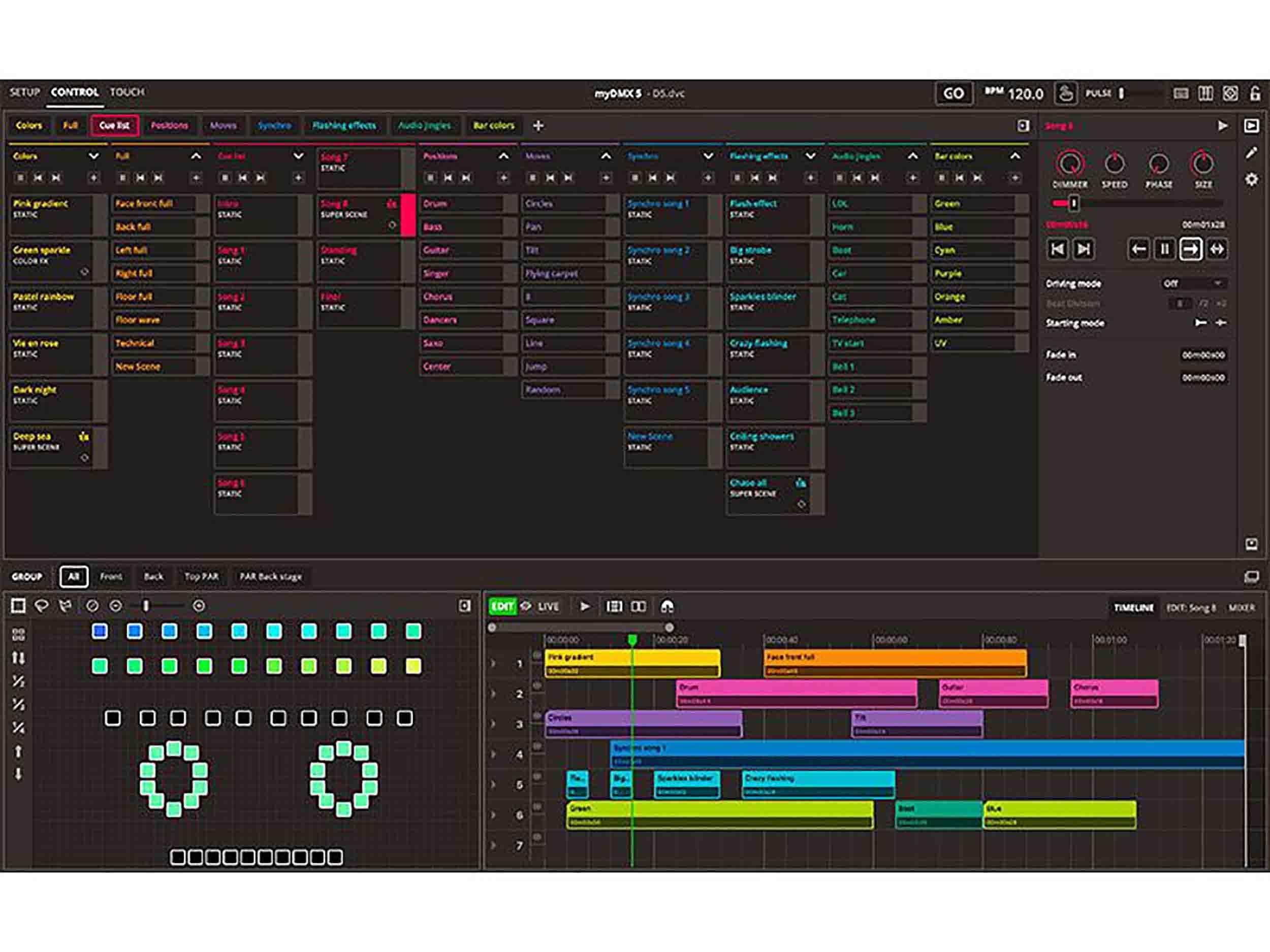 adj MYDMX5