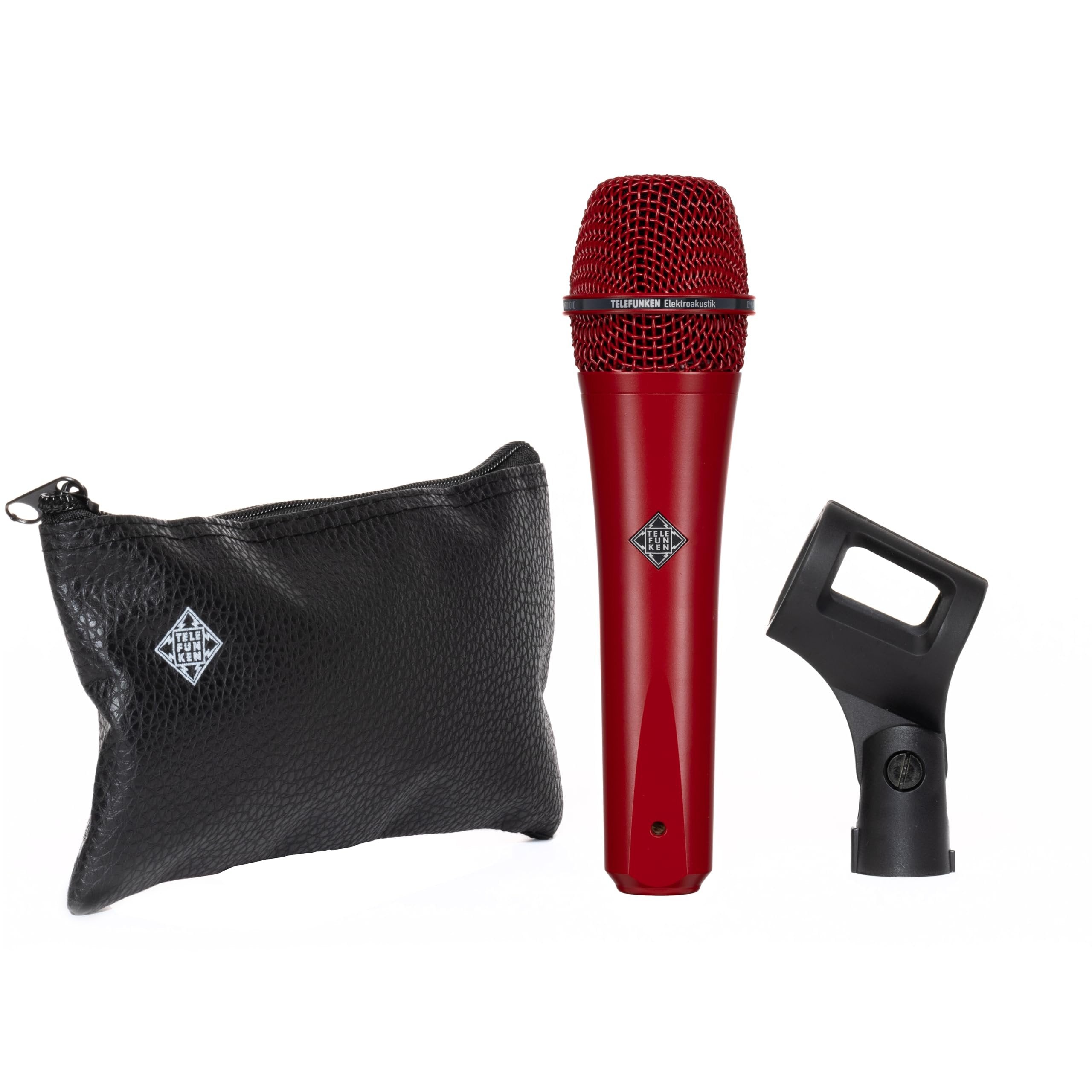 TELEFUNKEN Elektroakustik M80 Red Dynamic Microphone