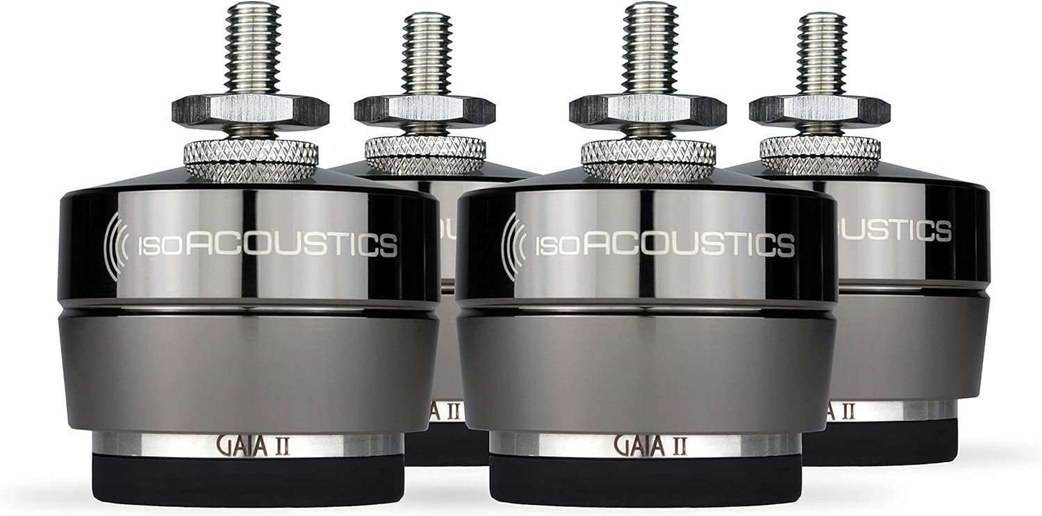 IsoAcoustics Gaia Series Isolation Feet for Speakers & Subwoofers