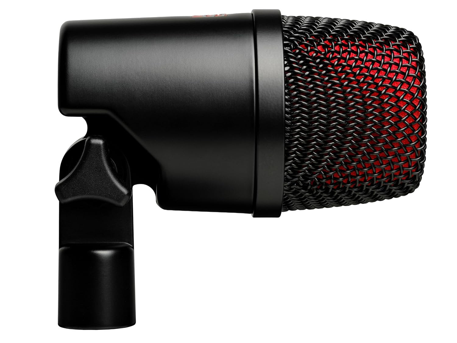 SE ELECTRONICS V Kick Drum Mic - Compact Dynamic Supercardioid Drum Microphone for Kicks with 4 Sound Settings & Adjustable Swivel Mount for Precise Positioning - Perfect for Studio & Live Use (Black)