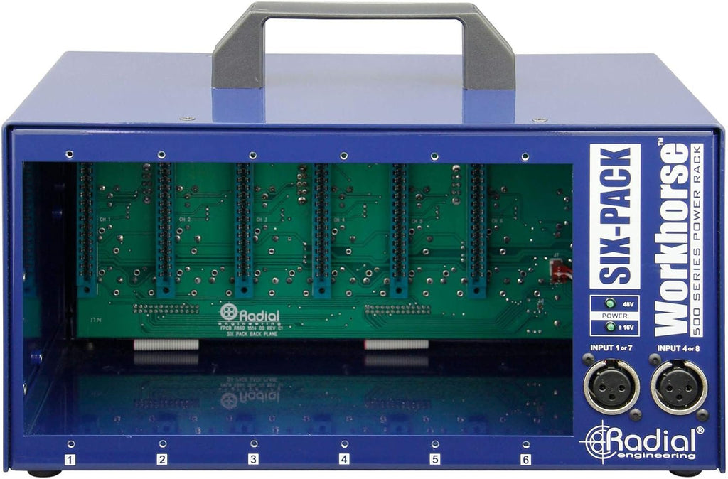 Radial Engineering Workhorse - SixPack 500 Series Desktop Rack