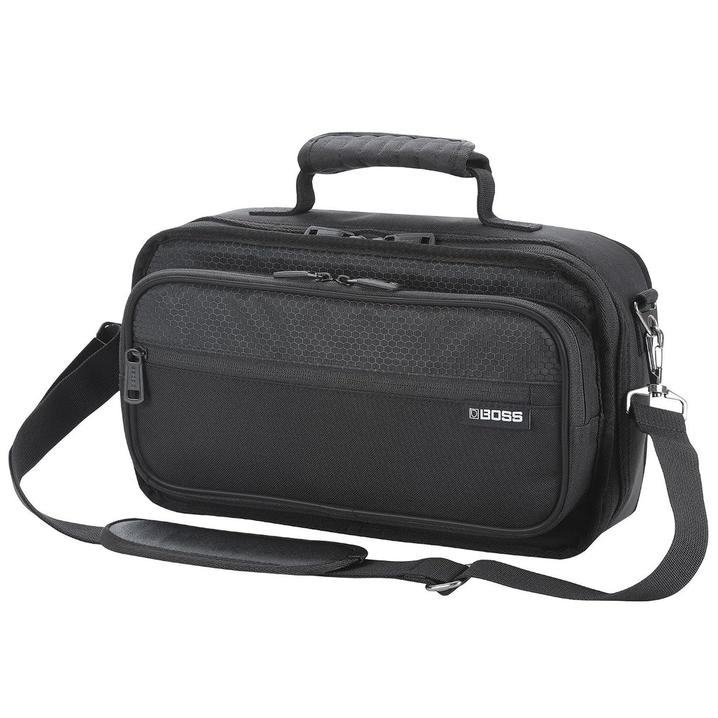 BOSS CB-BM-S | Compact Multi-Effects Case | Compatible GX-10, GT-1 & GT-1B | Lightweight & Durable | Thick Internal Padding | Adjustable Shoulder Strap | Versatile Accessory Pockets