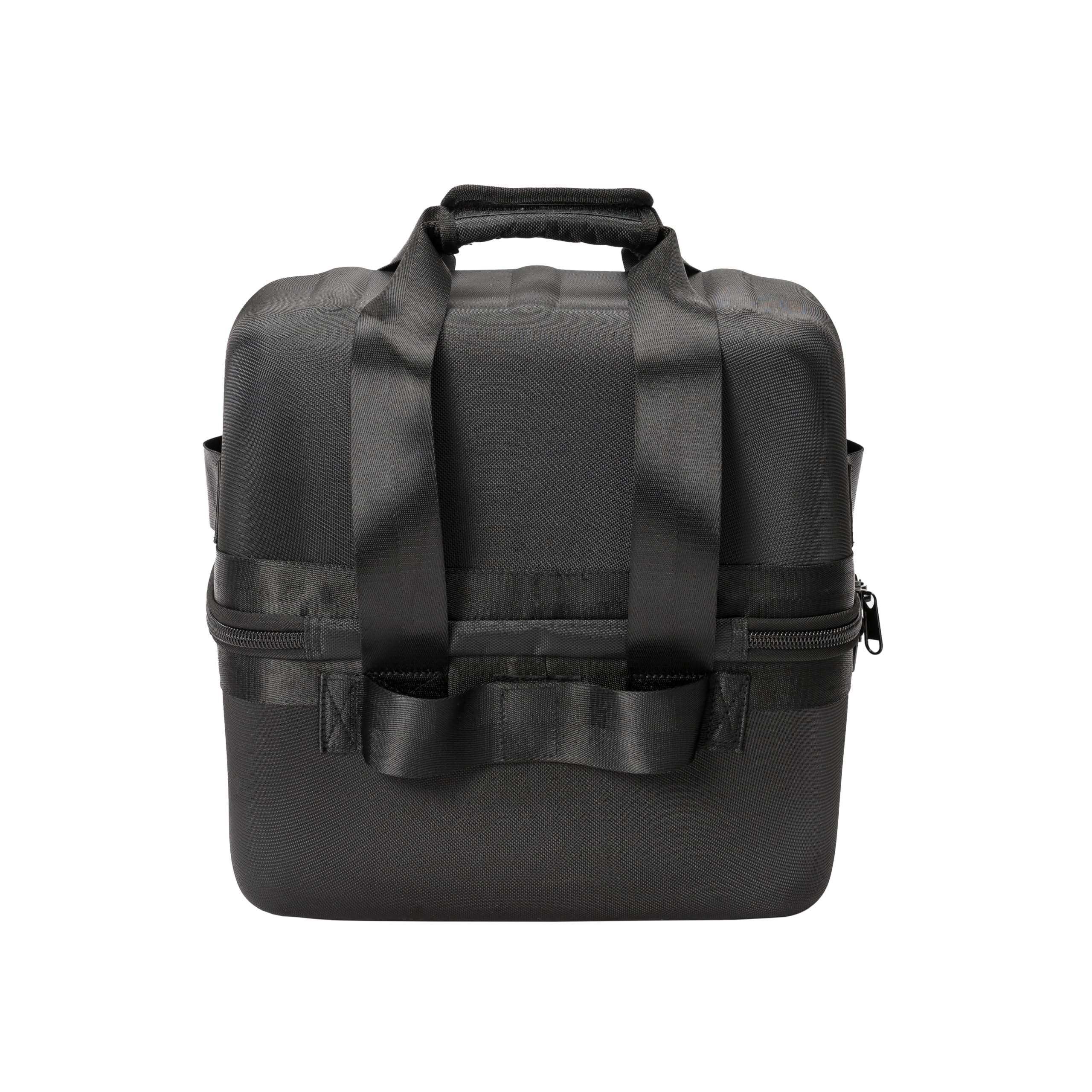 Magma 12" Sandwich Record Bag; Clever Design Holds up to 60 x 12" Vinyl Records with Extra Storage in Lid when Opened