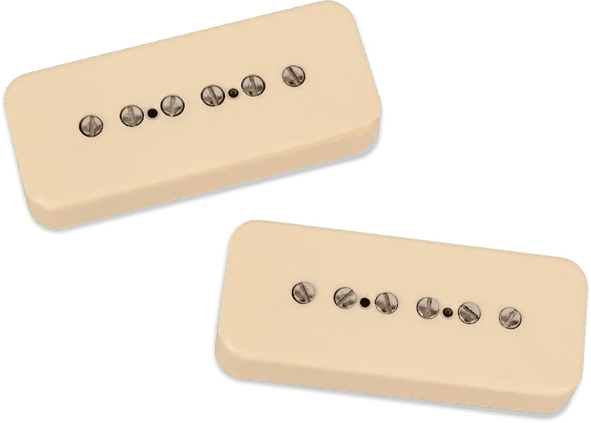 Seymour Duncan Hot P90 Silencer Cream Cover Set - Soapbar - Electric Guitar Pickup