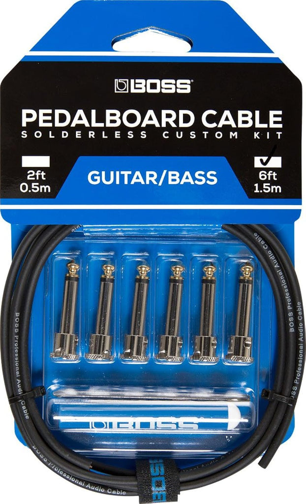 BOSS Solderless Pedalboard Cable Kit