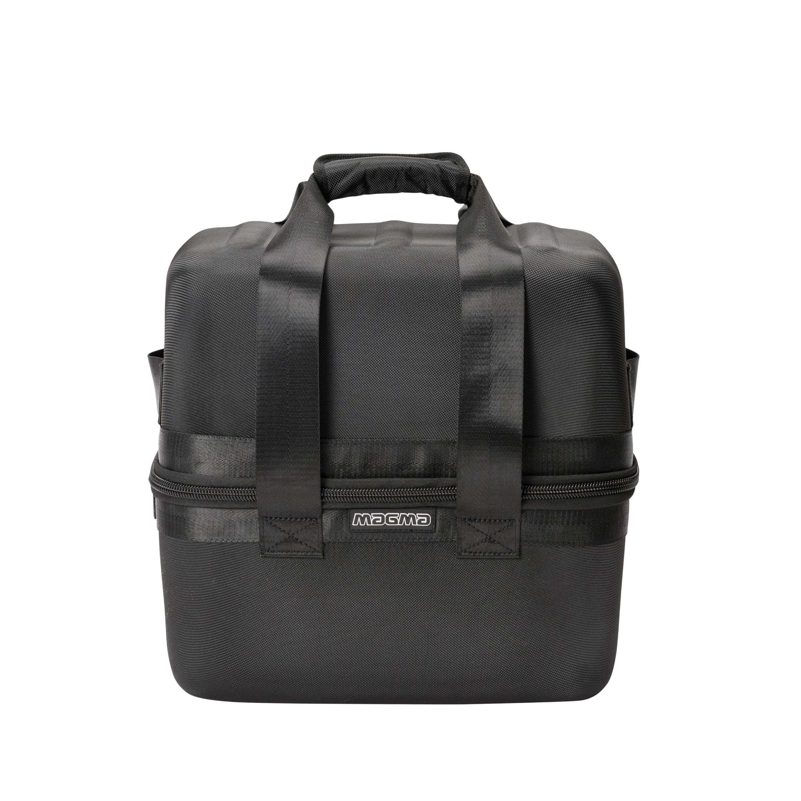 Magma 12" Sandwich Record Bag; Clever Design Holds up to 60 x 12" Vinyl Records with Extra Storage in Lid when Opened