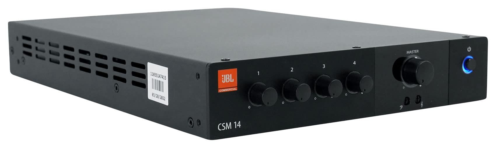 JBL Professional CSM-14 Commercial Series 4-input, 1-output Audio Mixer