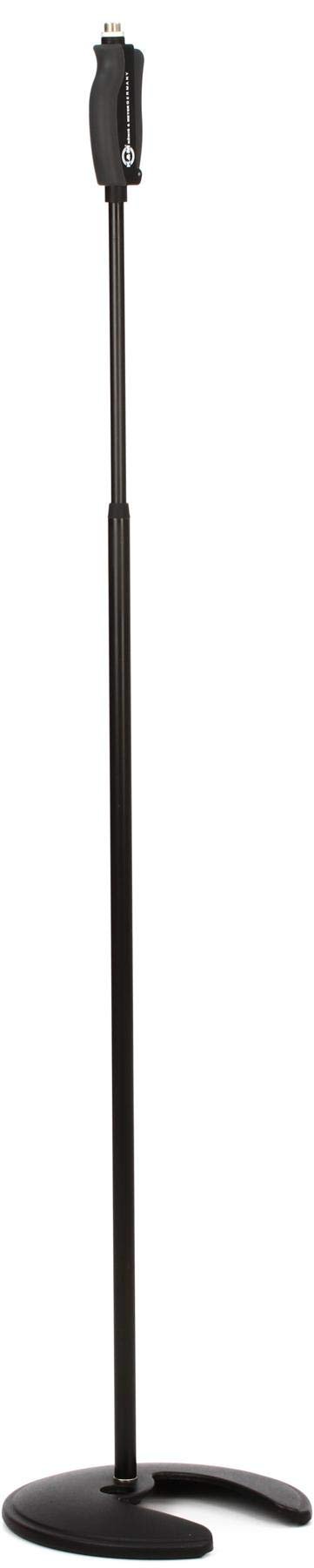 K&M König & Meyer Microphone Stand, Adjustable Height, Black