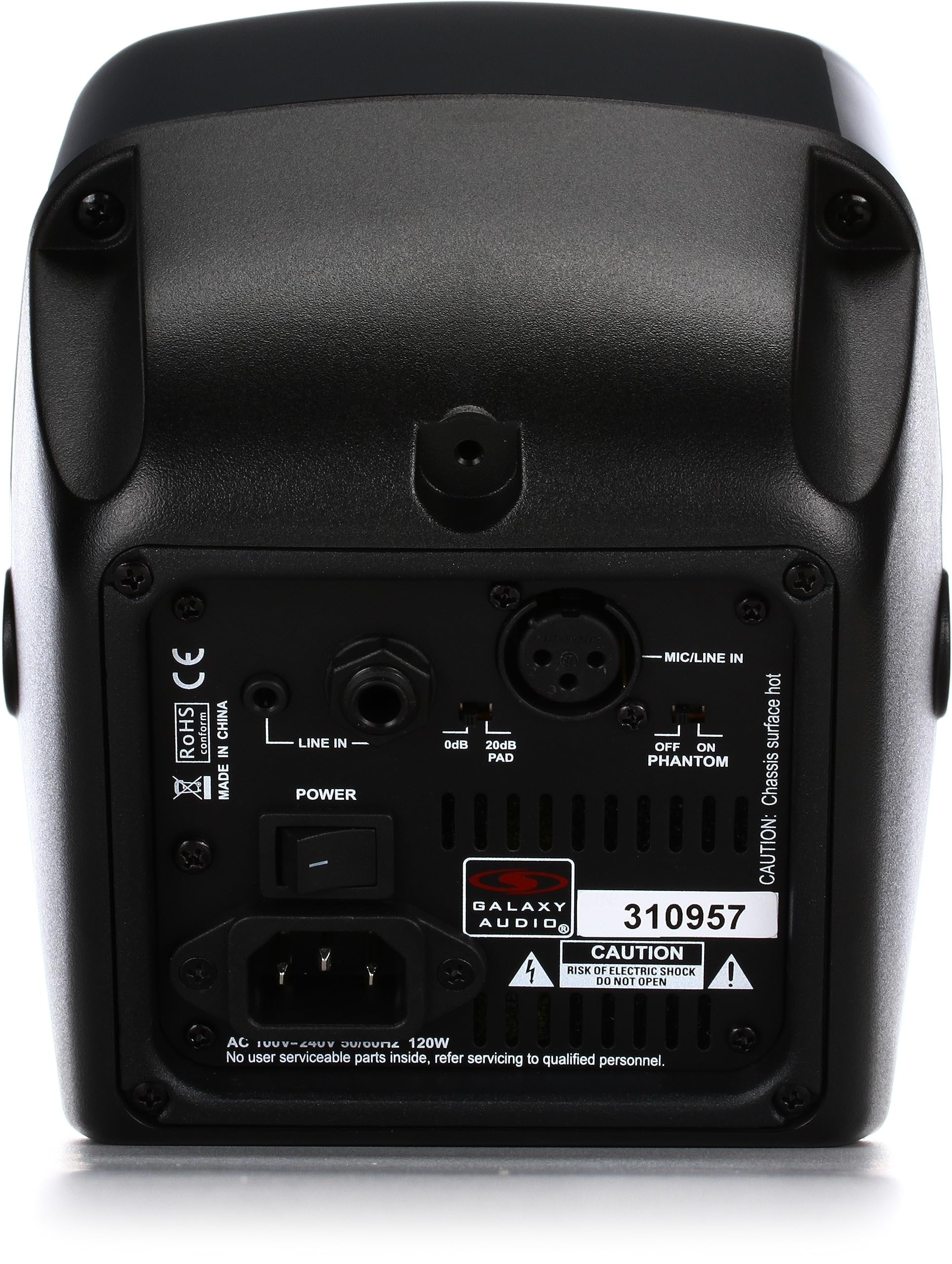 Galaxy Audio Powered Micro Spot MSPA5 Portable Powered Speaker