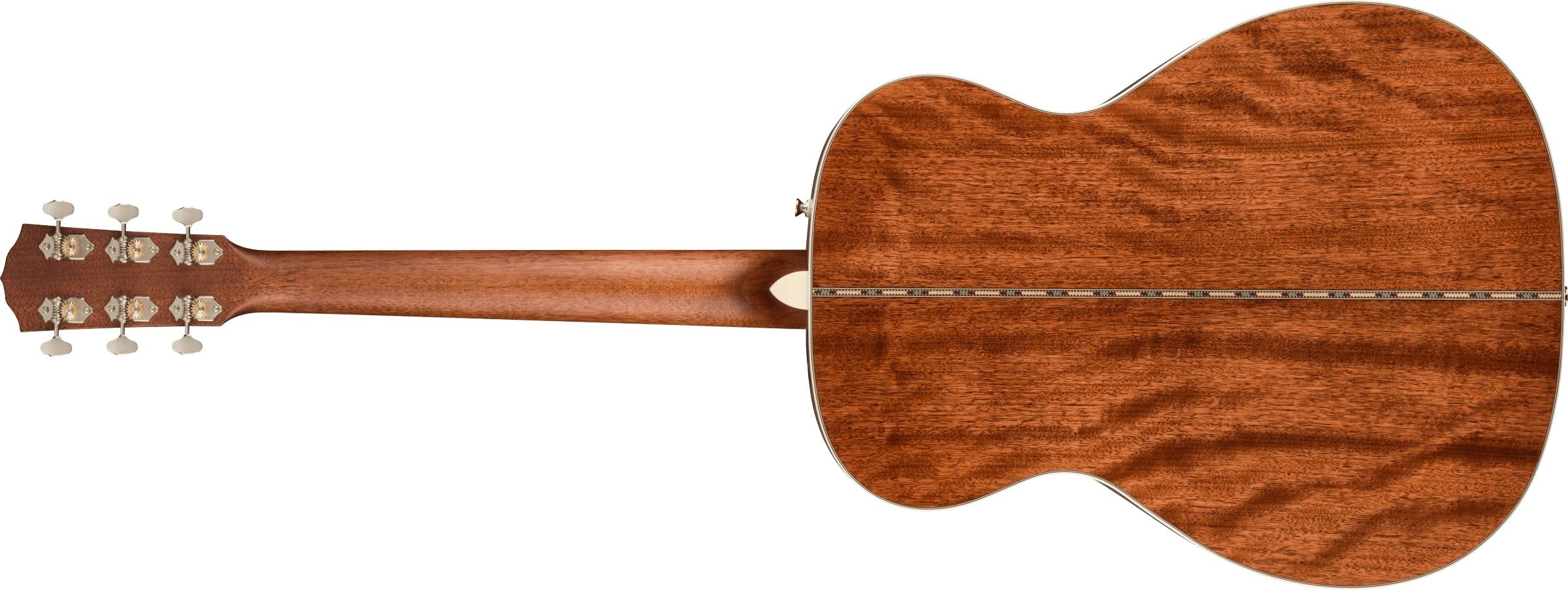 Fender Paramount PO-220E Orchestra Acoustic Guitar, with 2-Year Warranty, Natural, with Case