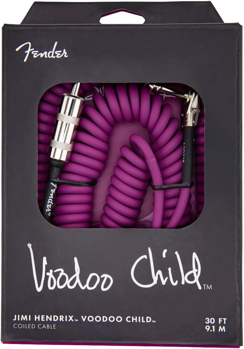 Fender Hendrix Voodoo Child Coiled Instrument Cable