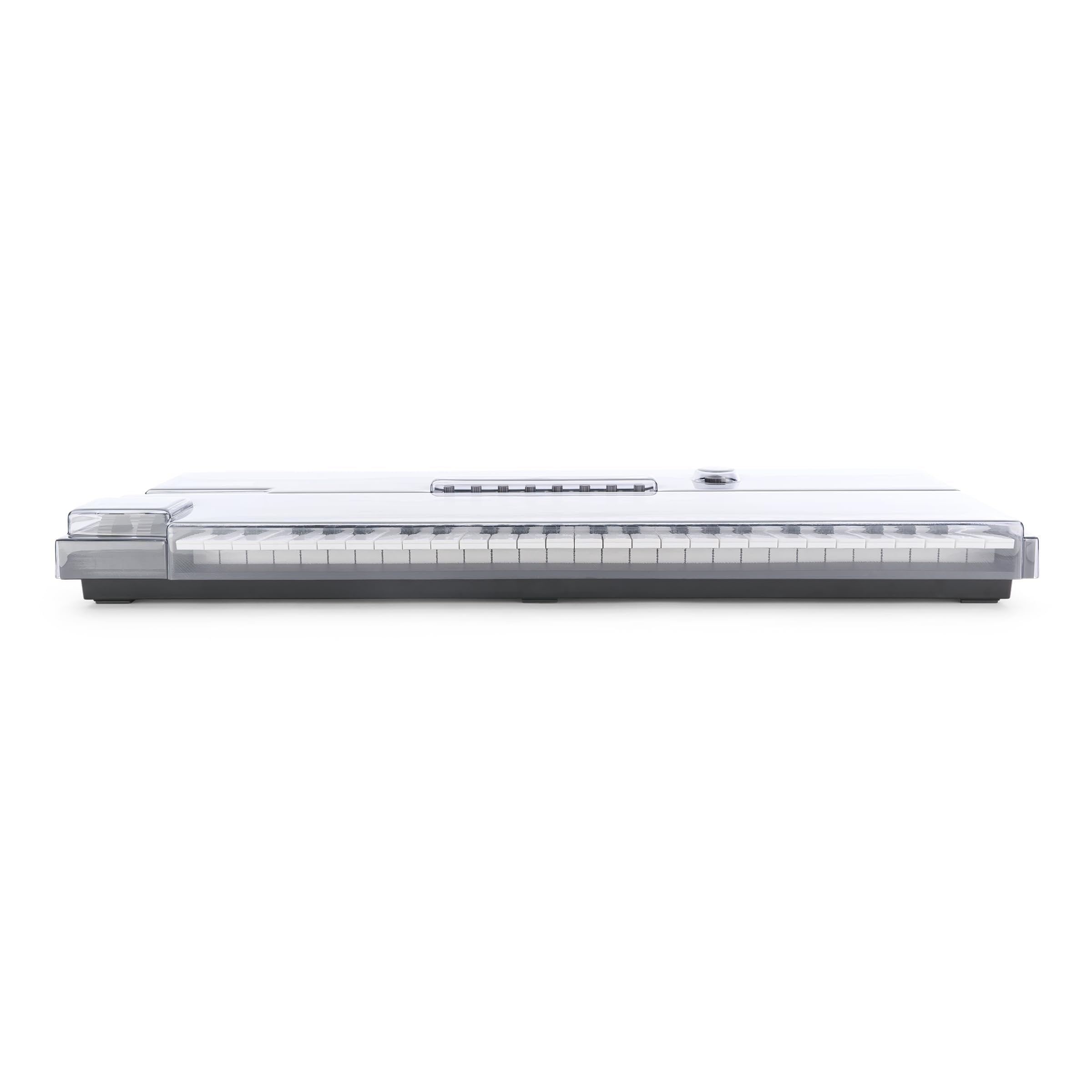 Decksaver Super Strong Polycarbonate Custom Fit Cover Compatible with Native Instruments Kontrol S49 MK3, Dust Cover for Travel and Everyday Protection