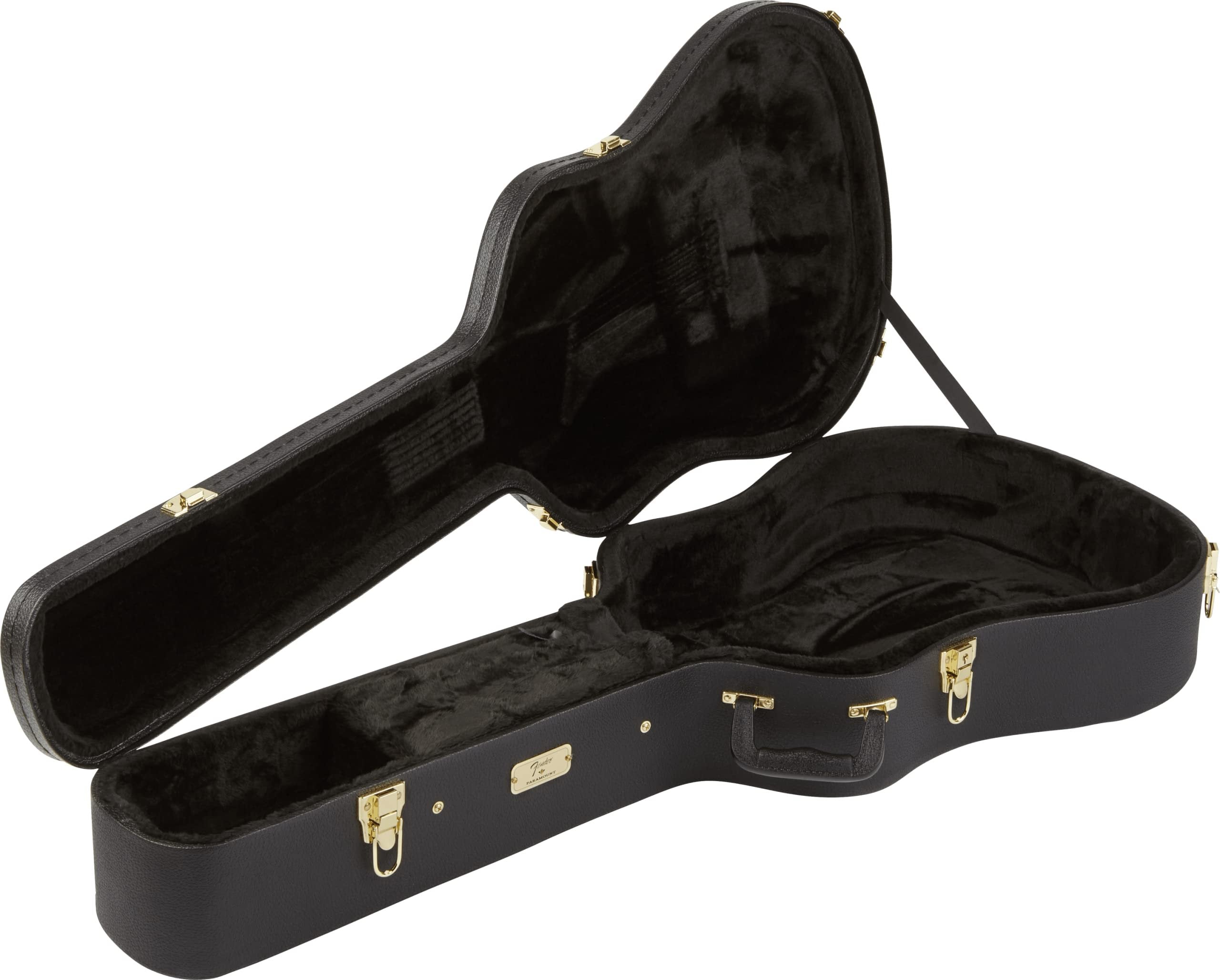 Fender Paramount PD-220E Dreadnought Acoustic Guitar, with 2-Year Warranty, Natural, with Case