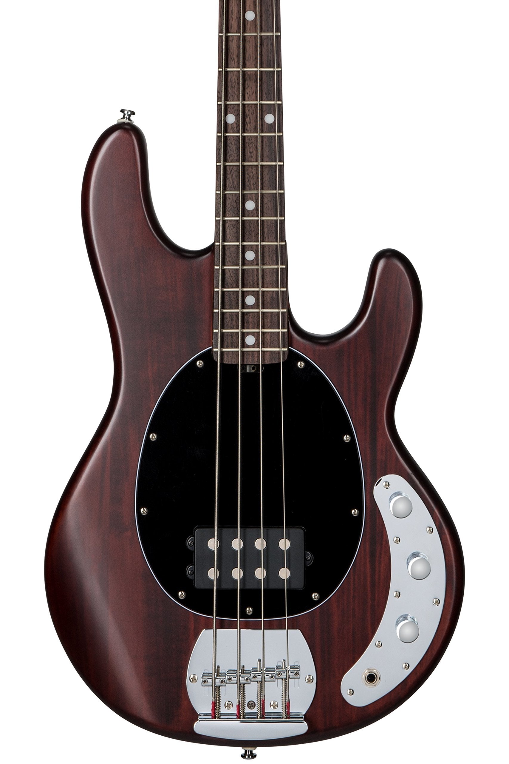Sterling by Music Man StingRay Ray4 Bass Guitar in Walnut Satin