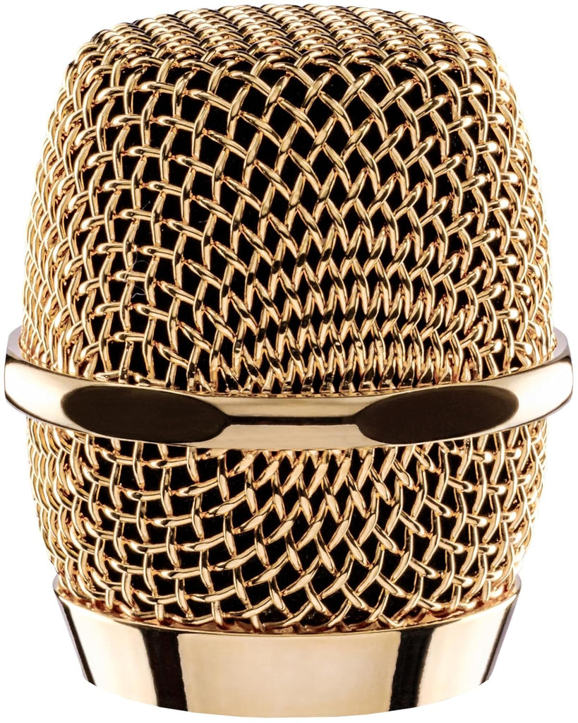 SE ELECTRONICS V7 MG Gold Mic Grille - Compatible with V7, V7 MC Wireless Series, V7 Switch, V7 PTT, V3 & V2 Microphones
