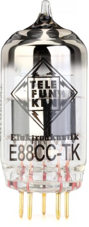 TELEFUNKEN E88CC-TK Black Diamond Series Vacuum Tube
