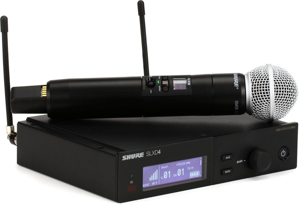 Shure SLXD24 Digital Wireless Handheld Microphone System