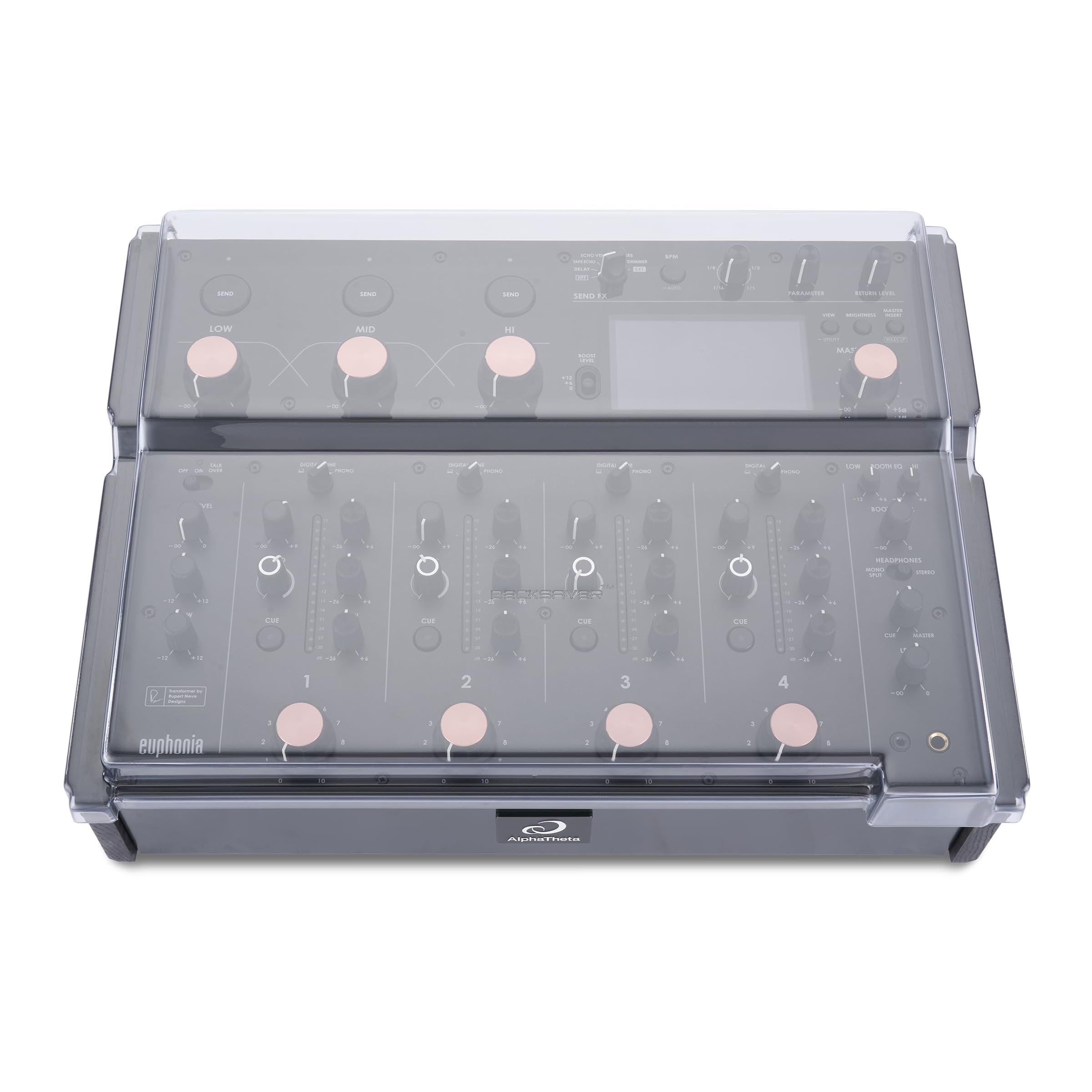Decksaver Polycarbonate Cover Compatible with Alphatheta Euphonia (Soft-Fit)