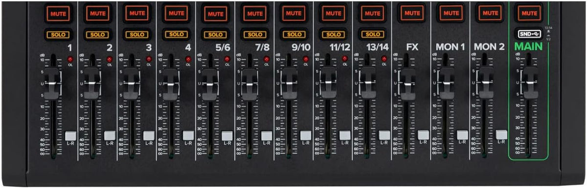 Mackie Onyx Analog Mixer with Multitrack USB – Multiple Channel Options