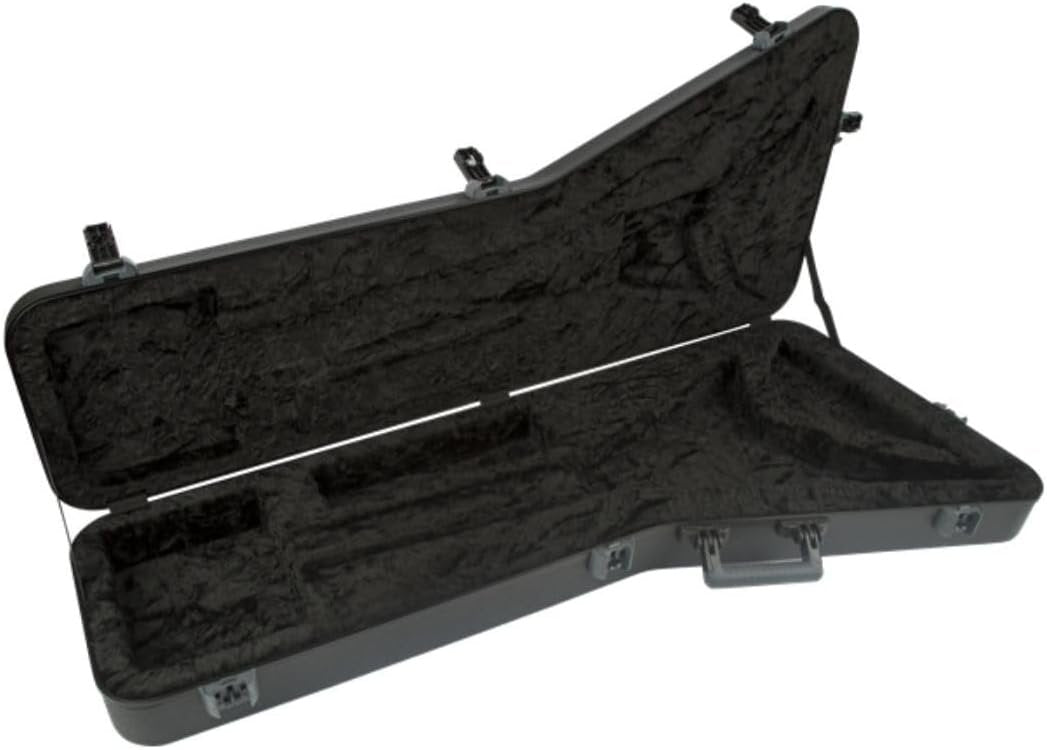 Jackson 6-String/7-String Rhoads Molded ABS Case - Black