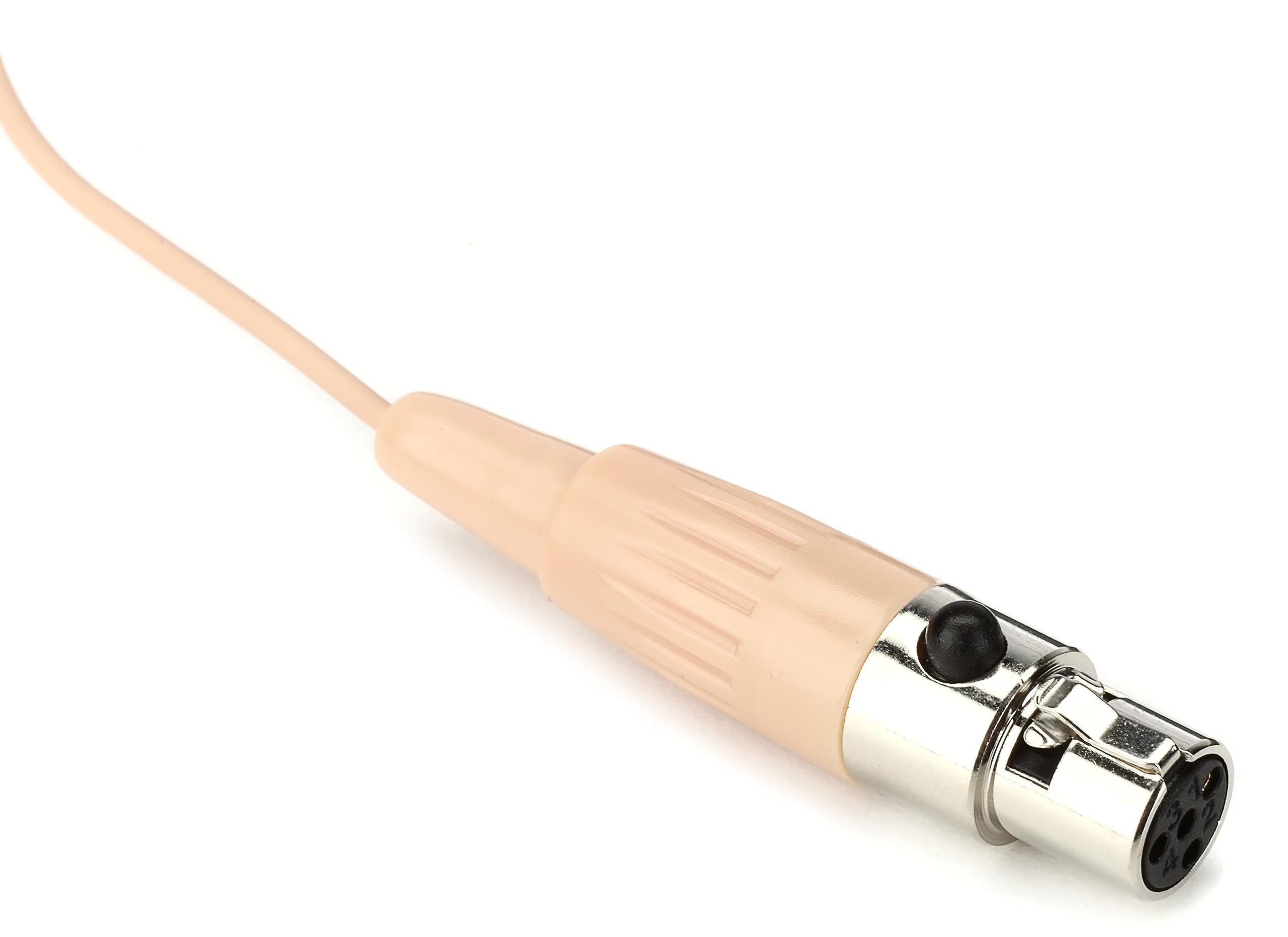 Galaxy Audio HSM8-OBG-4SHU Omnidirectional Earset Microphone with Shure Wireless Connector - Beige