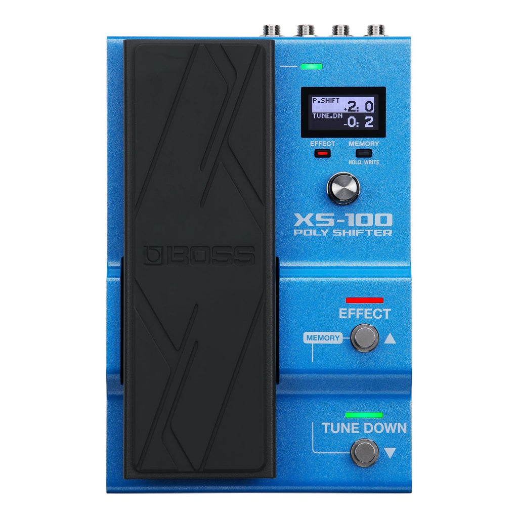 BOSS XS-100 Poly Shifter | Advanced Pitch Shifting Workstation | Class-Leading Sound | Total Pitch Control for Guitar/Bass Across 8 Octaves | Onboard Pedal & Display | 30 Memories for Saving Setups