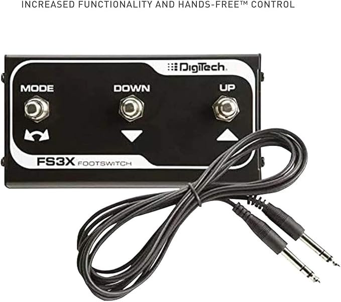 DigiTech FS3X-U 3-Button Footswitch with 10ft TRS cable