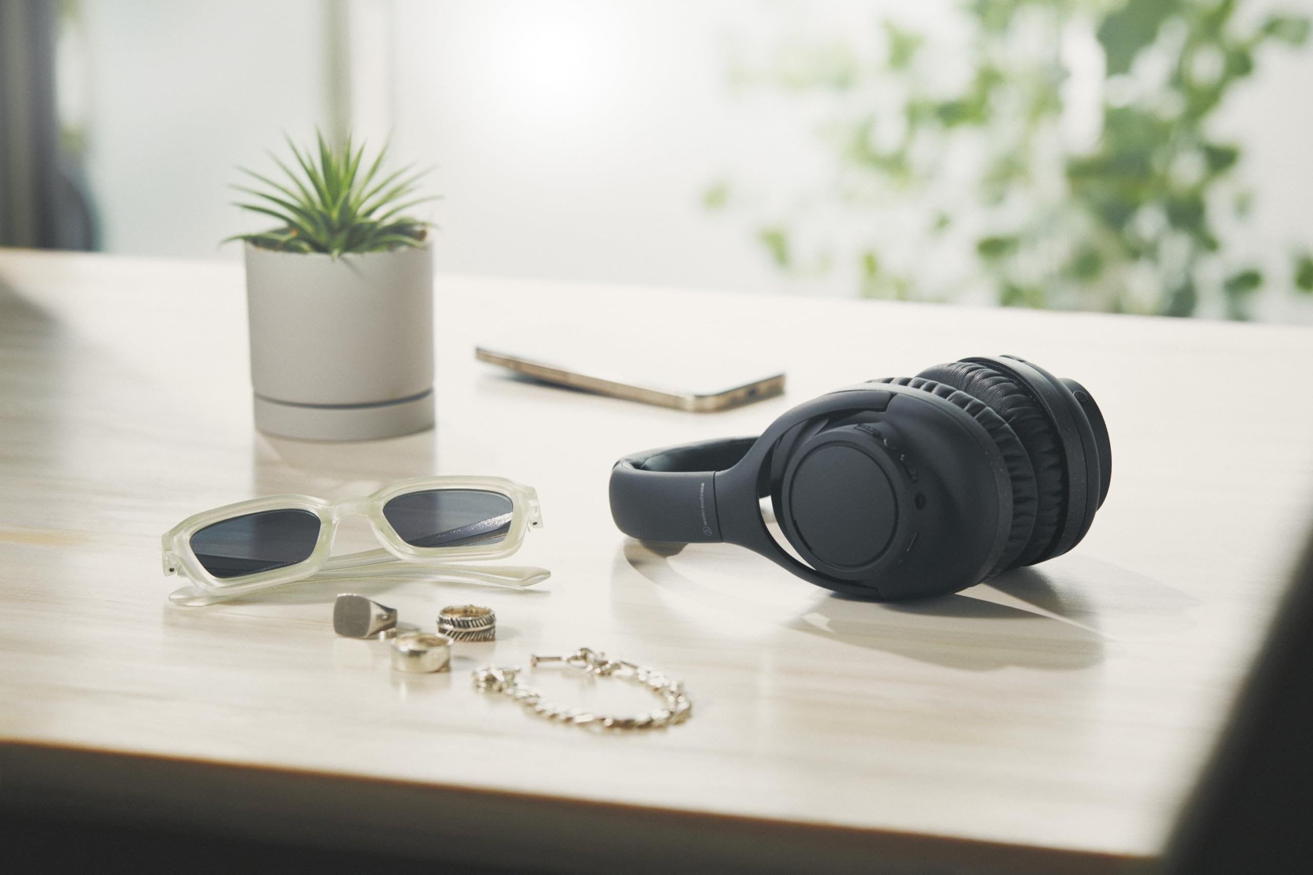 Audio-Technica ATH-S300BTBK Wireless Headphones, Black