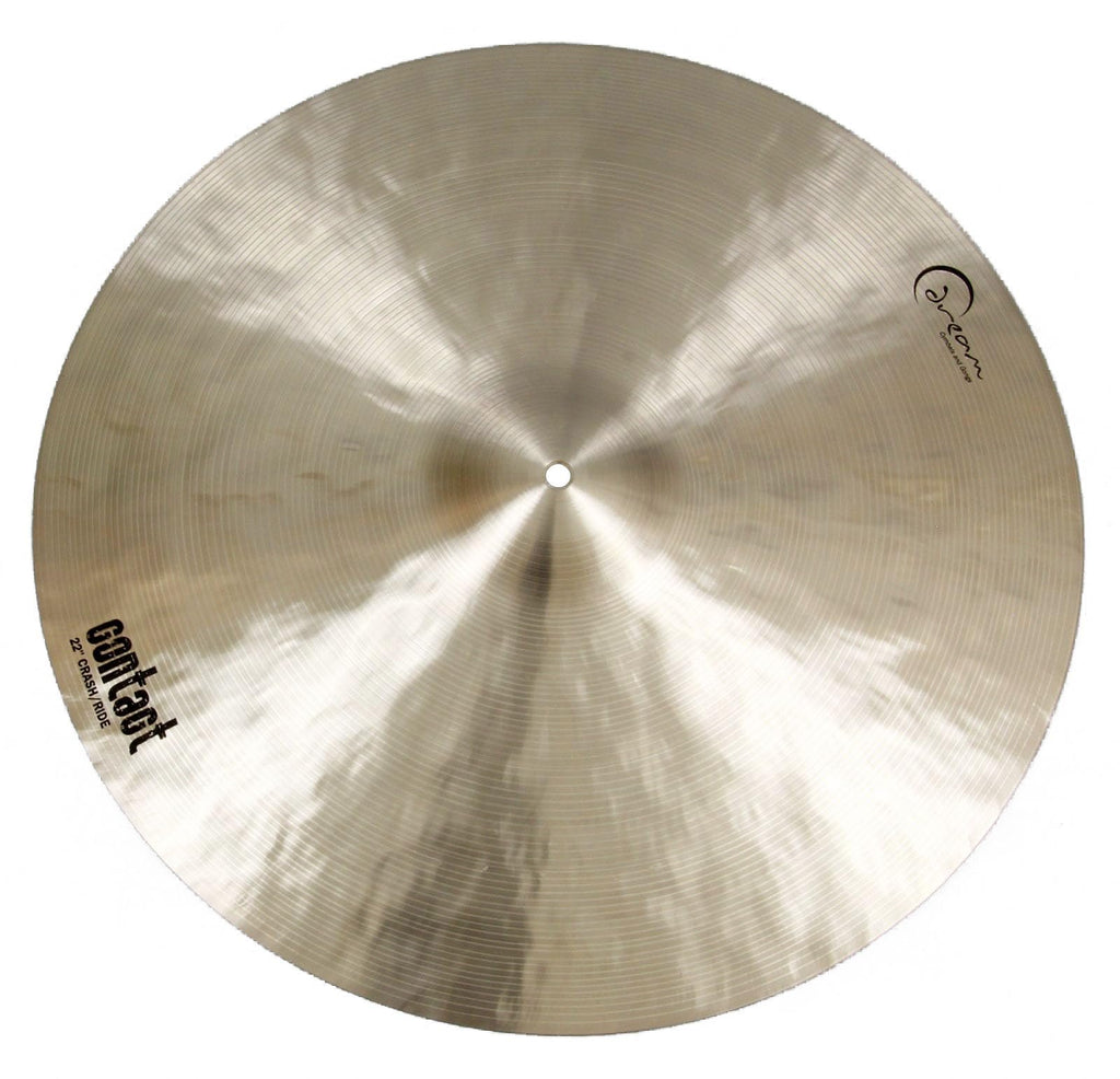 Dream Cymbals and Gongs C-CRRI22 Contact Series Crash/Ride Cymbal - 22 inch