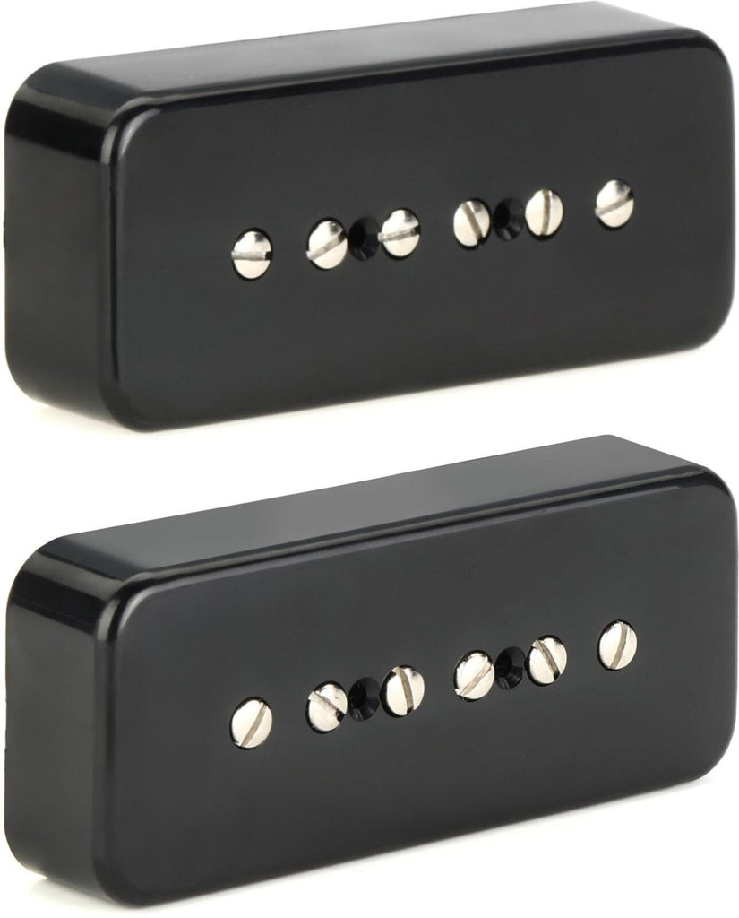 Seymour Duncan Vintage P90 Silencer Soapbar Guitar Pickup Set - Black