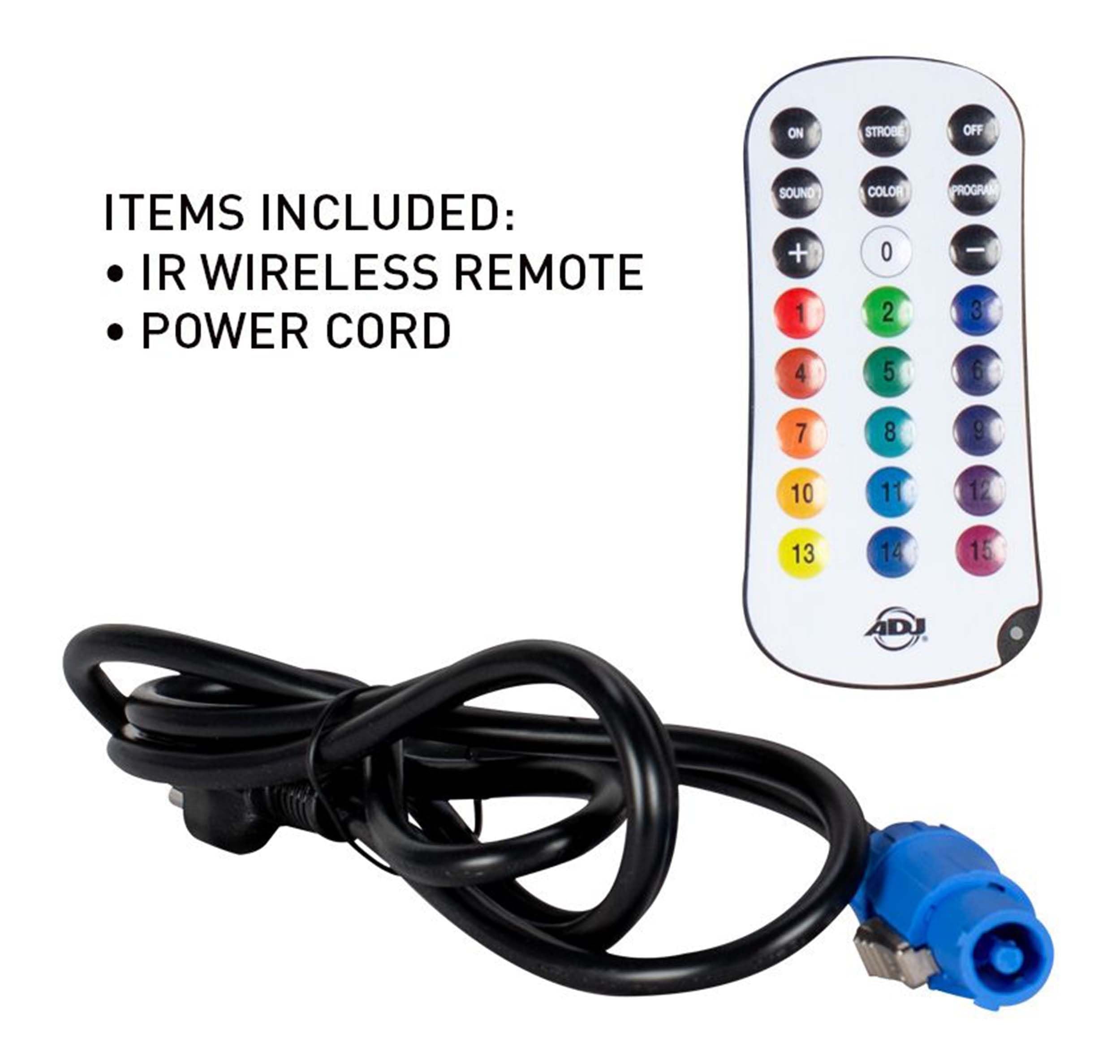 ADJ UBL6H 120-watt RGBAL+UV HEX LED Light Bar Wash