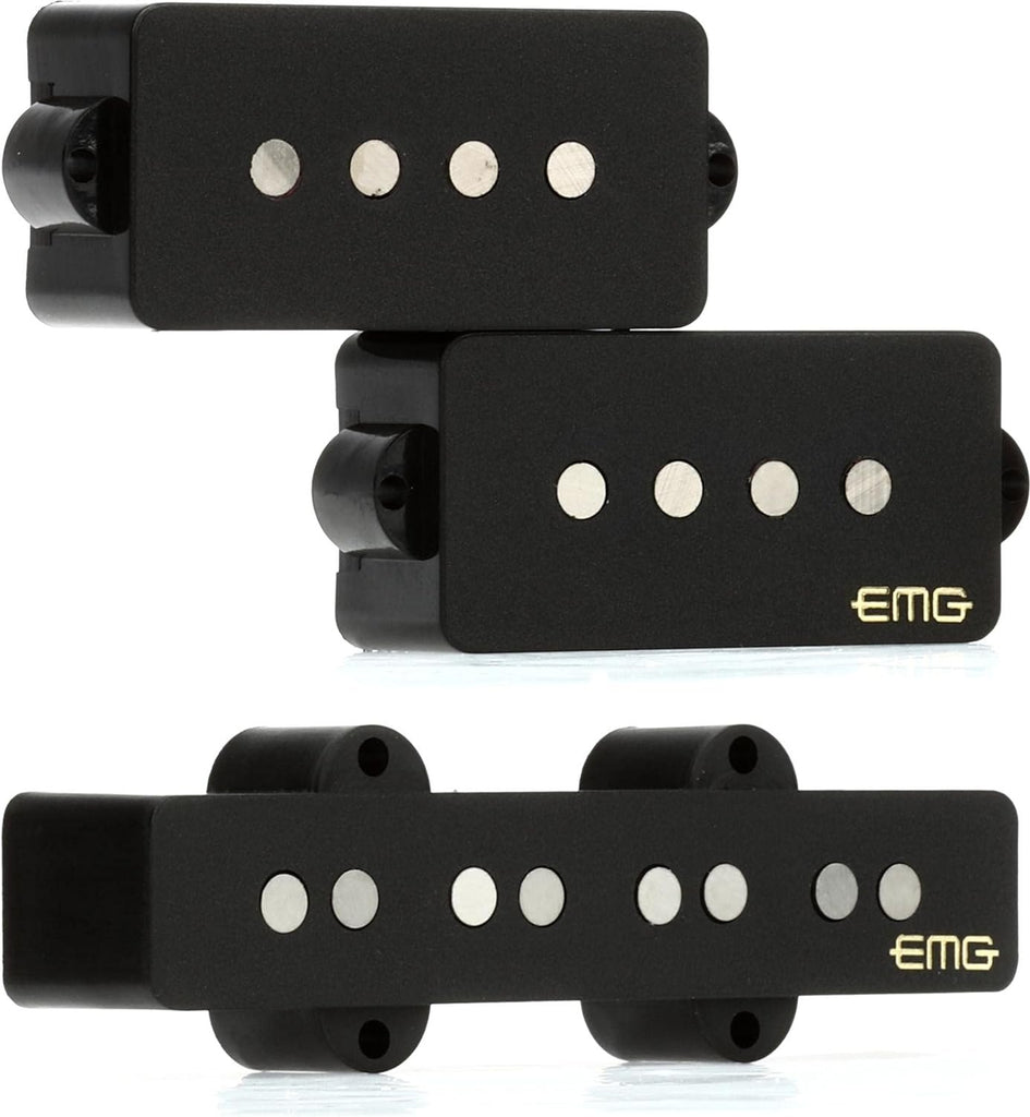 EMG Geezer Butler Signature P/PJ Bass Guitar Pickup Set