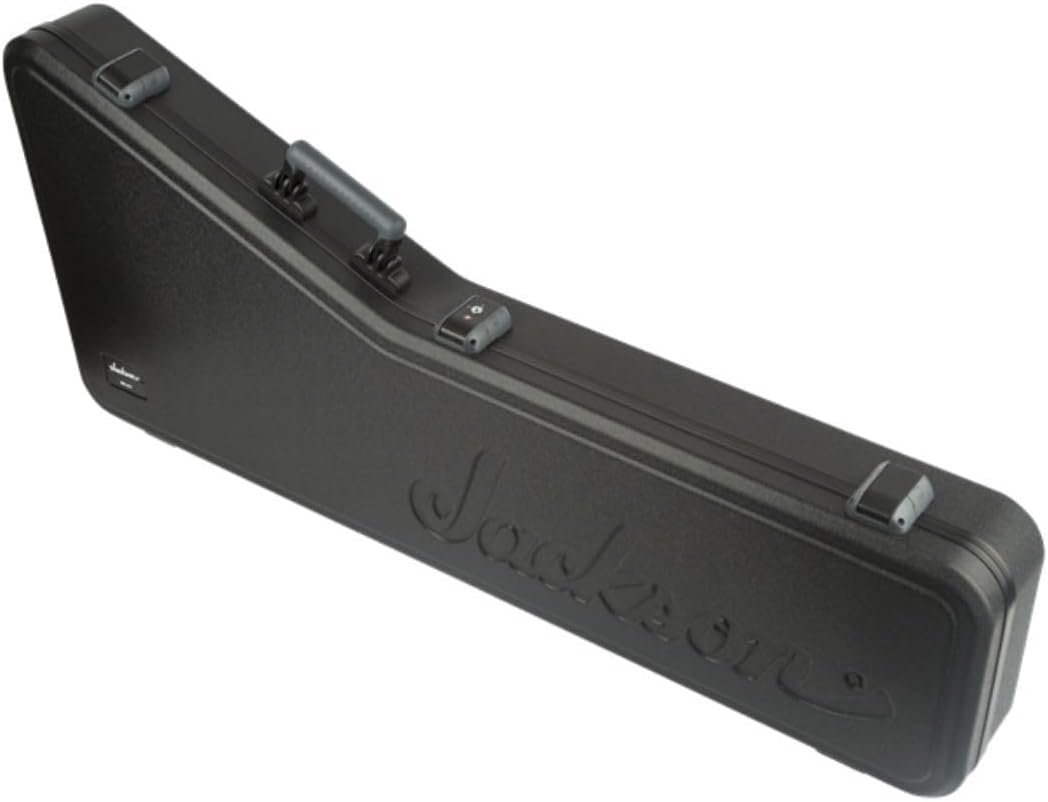 Jackson 6-String/7-String Rhoads Molded ABS Case - Black