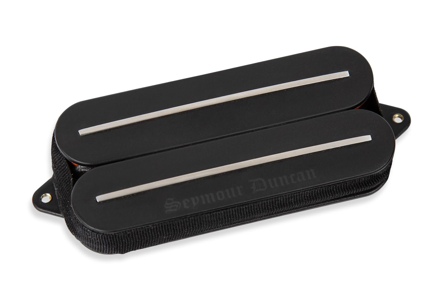 Seymour Duncan Black Winter Rails Bridge Humbucker Pickup – 7-String, Passive, High-Output, Ceramic Magnets – Black
