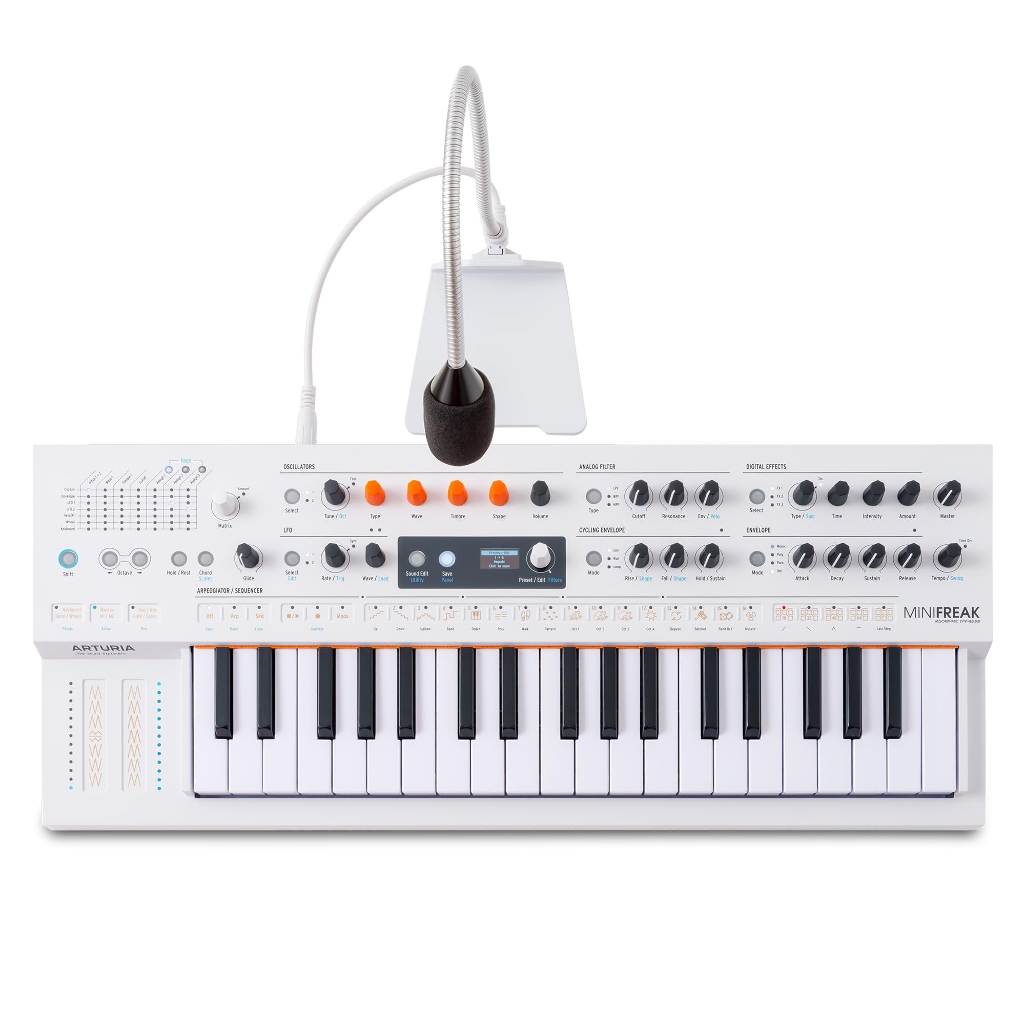 Arturia MiniFreak 6-Voice Spontaneous Algorithmic Synthesizer