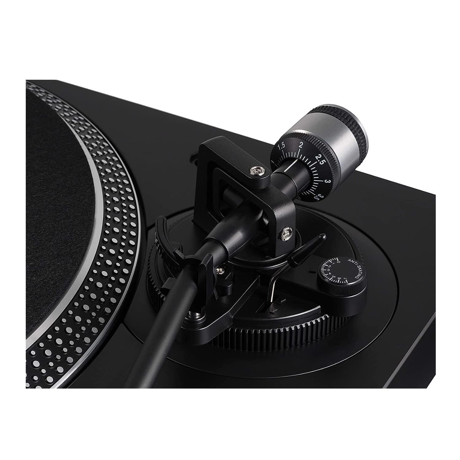 Audio-Technica AT-LP120XBT-USB-BK Wireless Direct-Drive Turntable (Analog, Wireless & USB), Fully Manual, 3 Speed, Convert Vinyl to Digital, Built-in Pre-Amp, Black
