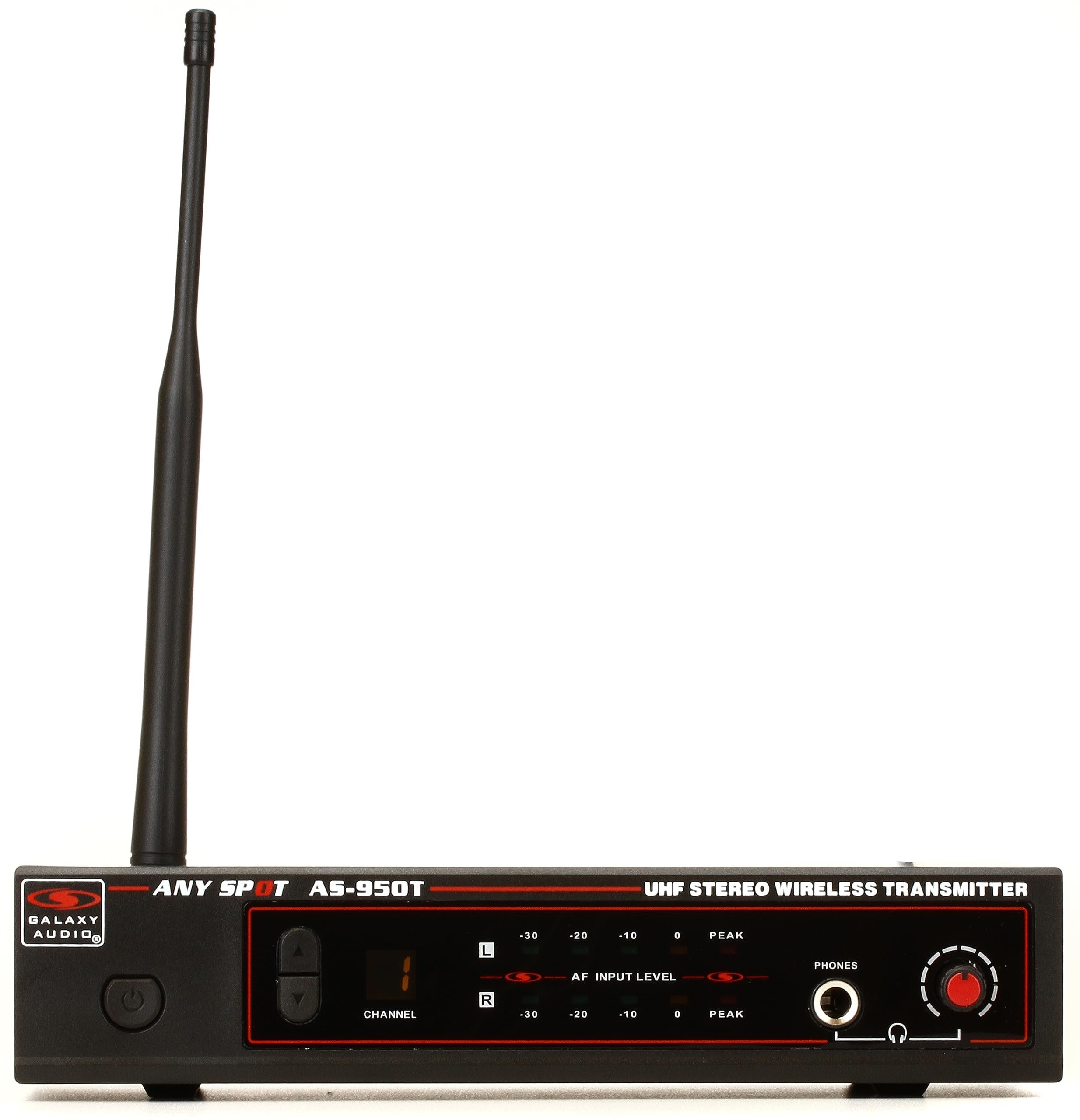 Galaxy Audio AS-950-2 Wireless in-Ear Monitor Twin Pack System - P2 Band,Black