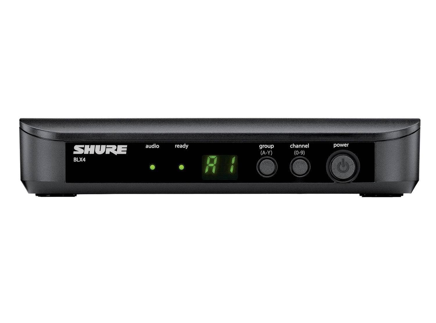 Shure BLX24/B58 Wireless Microphone System - 14-Hour Battery Life, 300 ft Range, UHF | Includes BETA 58A Handheld Vocal Mic, Single Channel Receiver | J11 Band (BLX24/B58-J11)