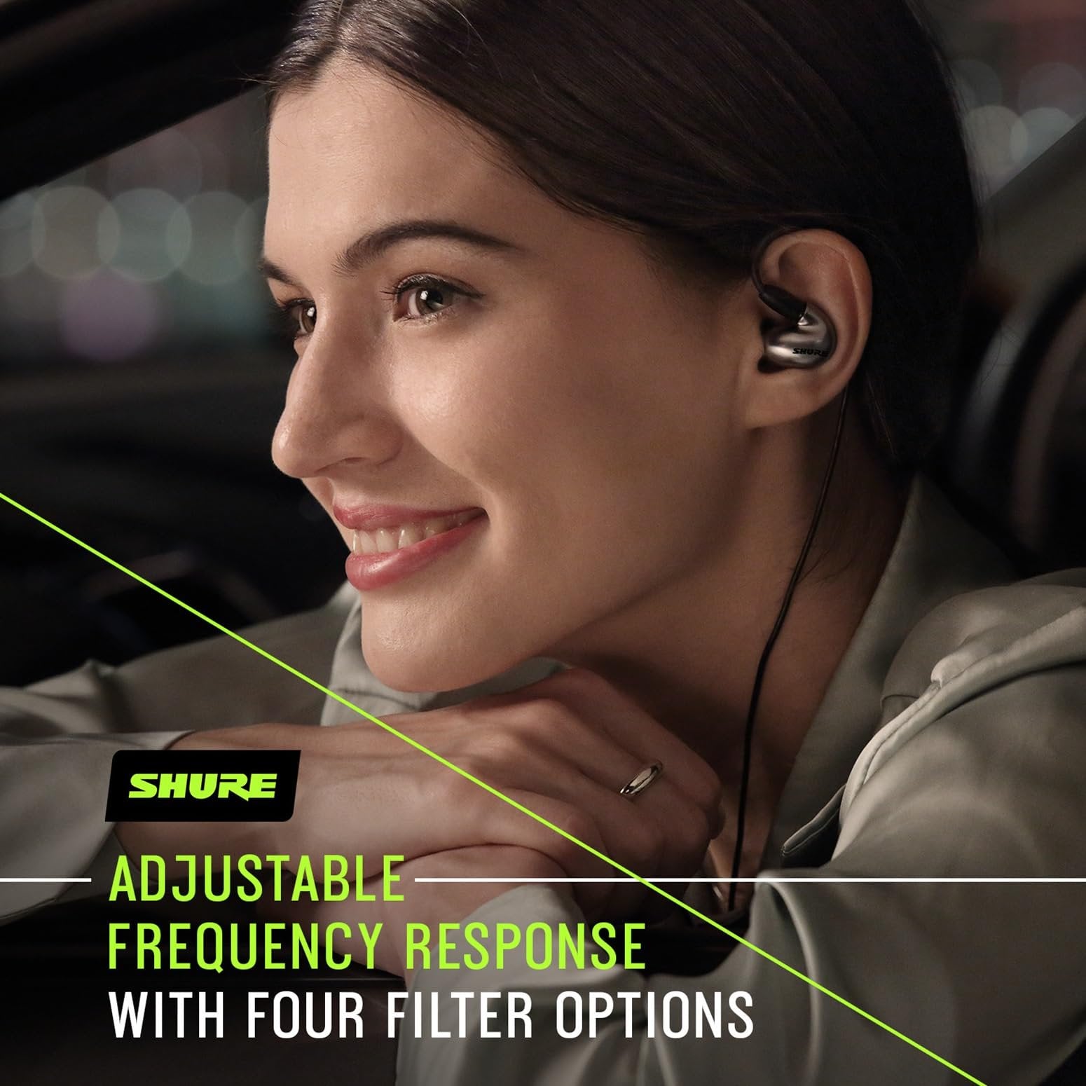 Shure SE846 PRO Gen 2 Wired Sound Isolating Earphones – Quad Driver, Custom Sound Filters