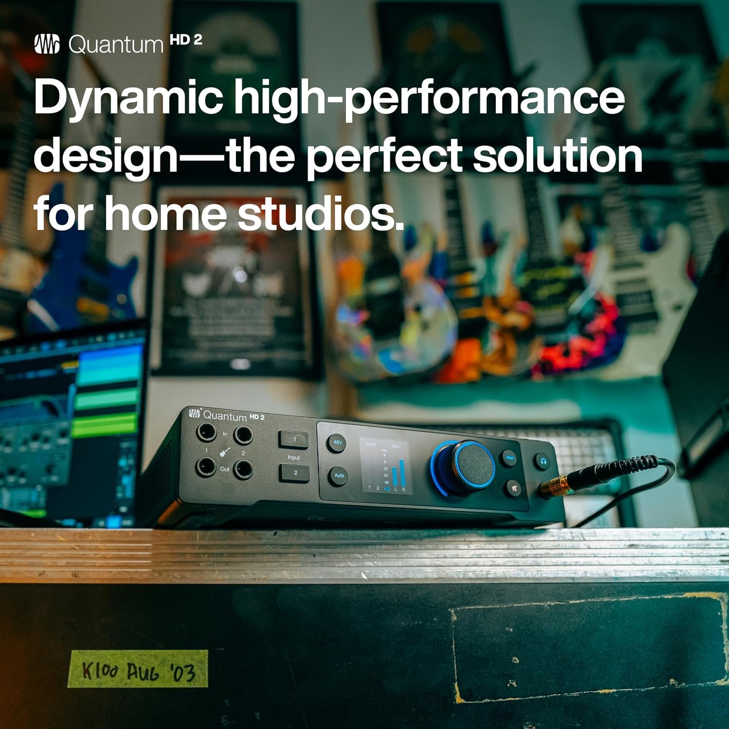 PreSonus Quantum HD 2 20 x 24, 32-bit / 192 kHz USB-C Audio Interface with Fender Studio Pro Software