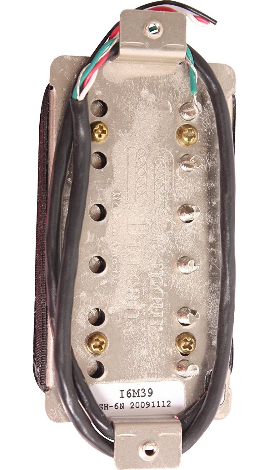 Seymour Duncan SH-6 Distortion Humbucker Pickup Black and Cream Neck 11102-25-Z
