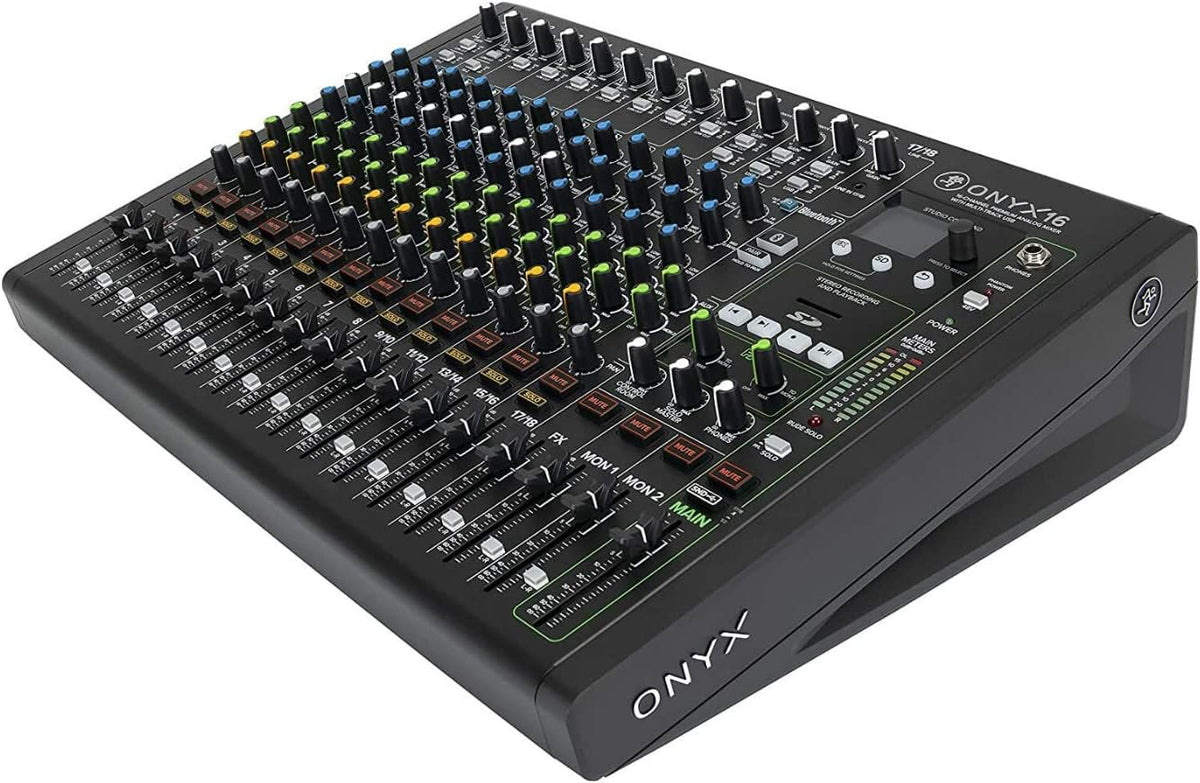 Mackie Onyx Analog Mixer with Multitrack USB – Multiple Channel Options