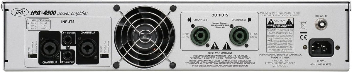 Peavey IPR 2 Series Power Amplifier